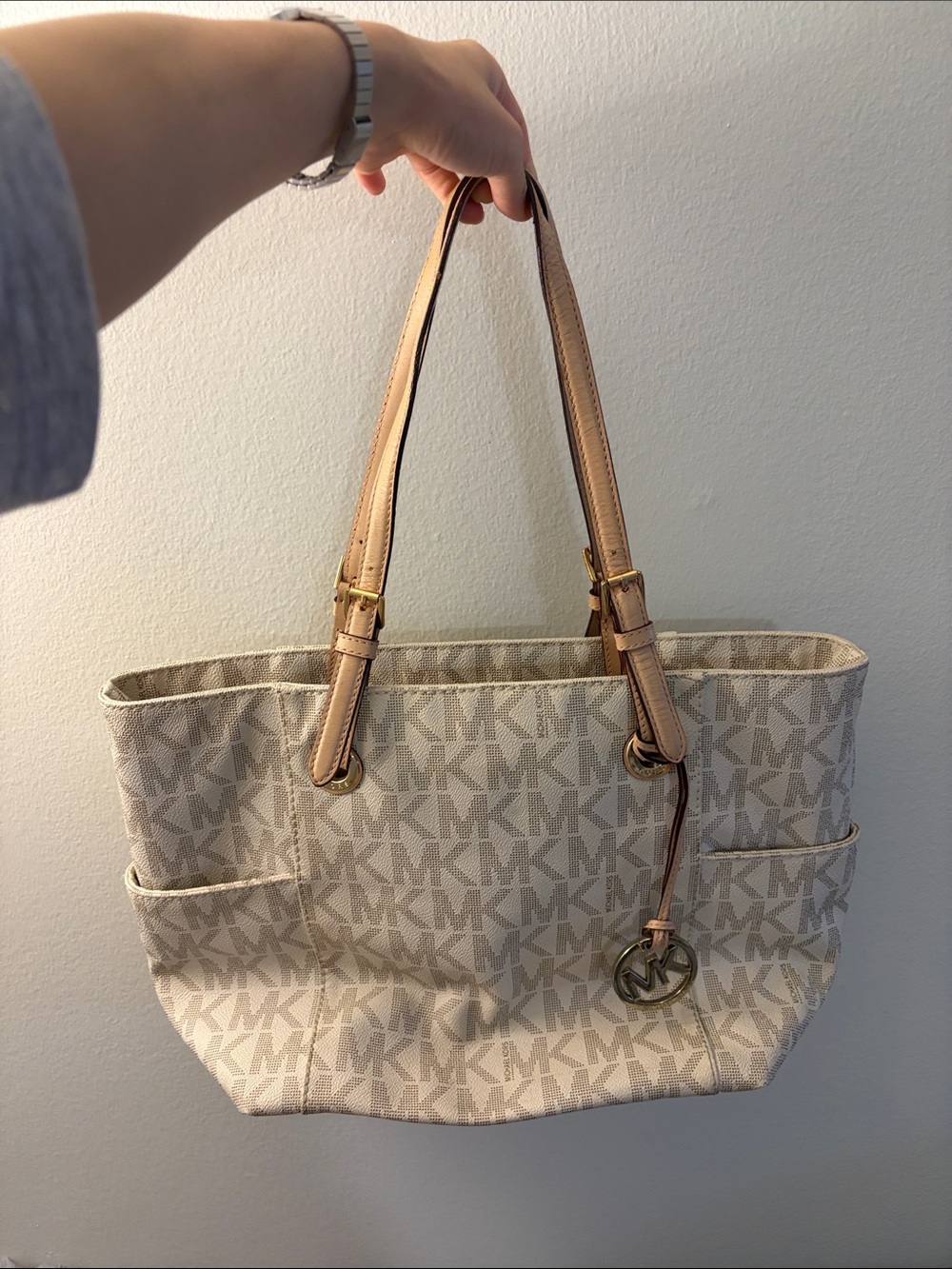 Michael Kors Jet Set Signature Top-Zip
